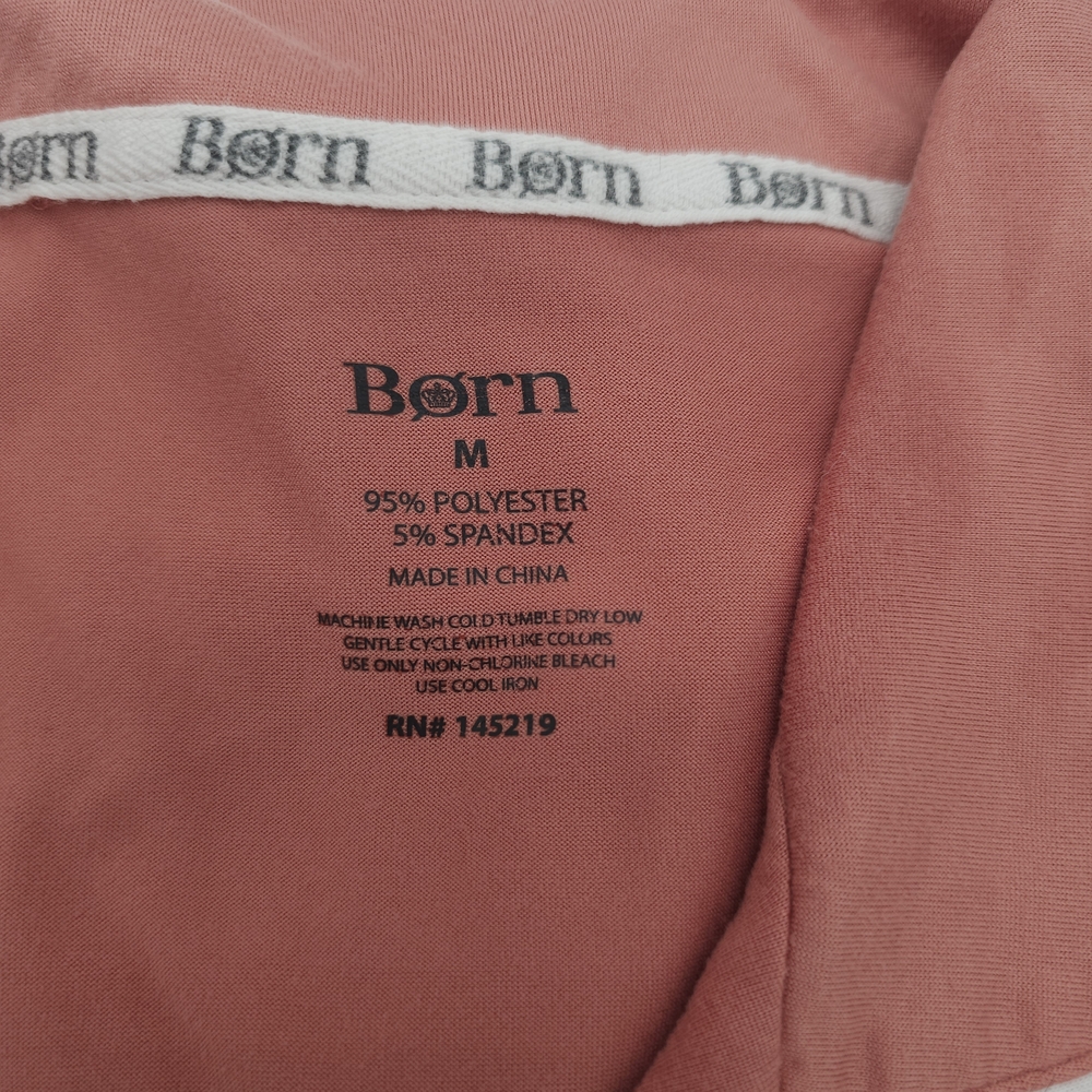 Born Womens Pink 2-Piece Pajama Set Size Medium Drawstring Soft Comfortable - Picture 4 of 11